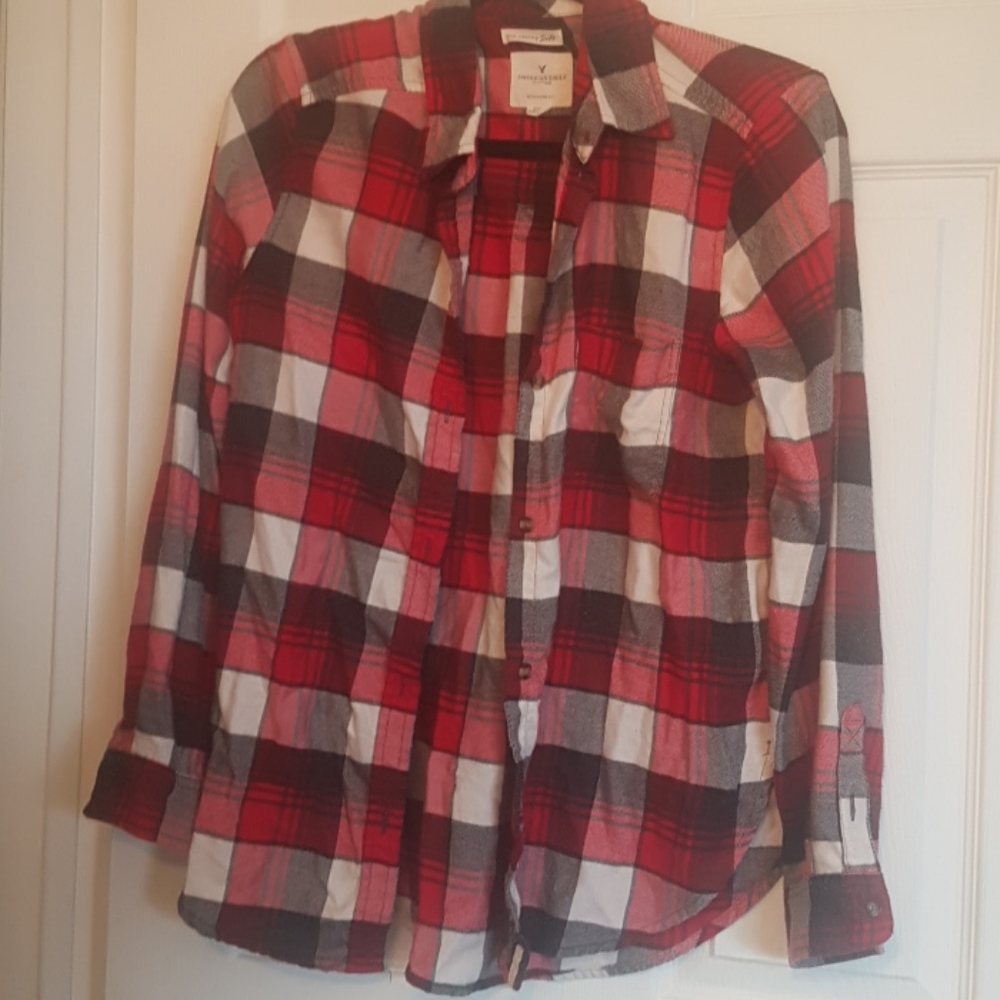 American Eagle plaid shirt